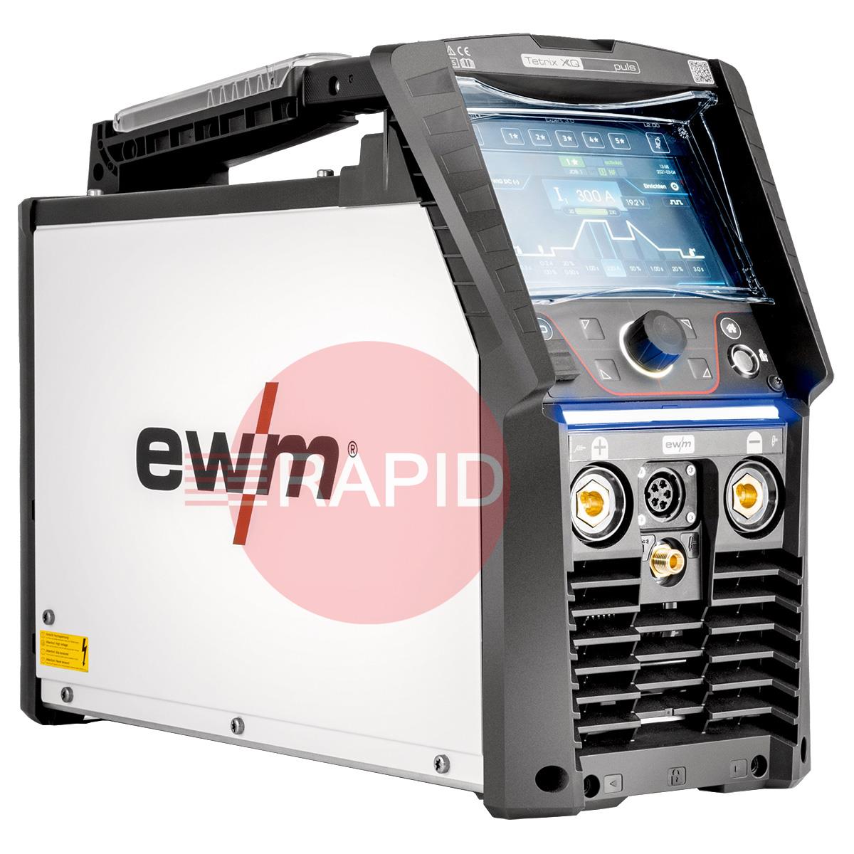 090-005691-00002  EWM Tetrix XQ 300 AC/DC Puls Expert 3.0 5P Tig Welder Power Source - 400v, 3ph