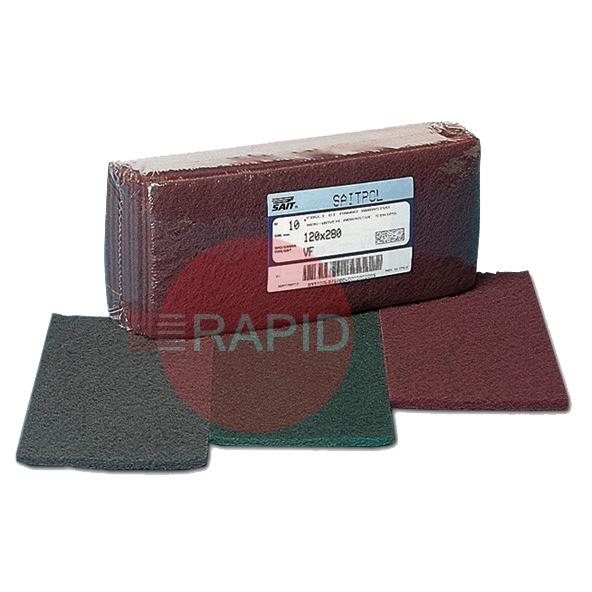 099721  SAITPOL S-TNT Coarse Hand Pad - 120 x 280mm (Pack of 10)