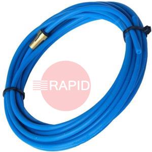 126.0013  Binzel Teflon Liner Blue 0.6 to 0.9mm Soft Wire 8M