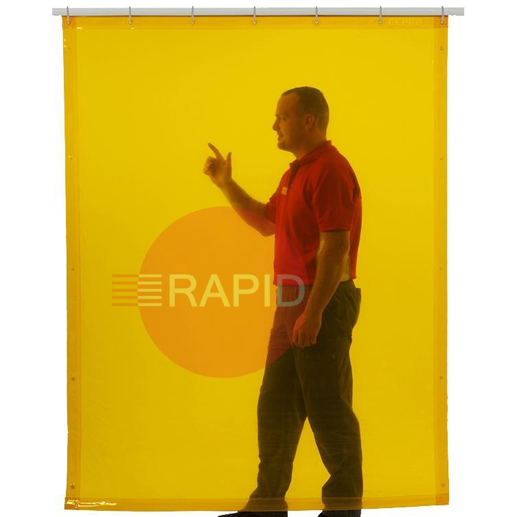 16.11  CEPRO Yellow UV Protection Curtains - 140cm Wide