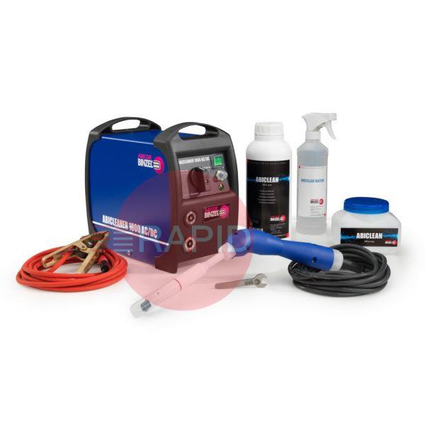 192.0375.1  Binzel ABICLEANER 1000 AC/DC Weld Cleaning Set - 115v