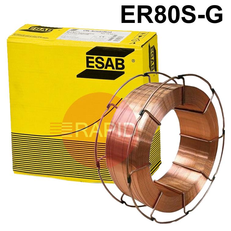 1B26XX69X0  ESAB OK AristoRod 13.26, Corten MIG Wire, ER80S-G