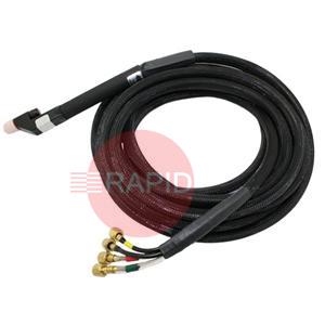 2-2112  Thermal Arc PWH-3A (180 degree) Plasma Welding Torch with 3.8M Leads, incl quick disconnect