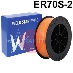 30102028  Mild Steel A15 MIG Wire - AWS A5.18 ER70S-2, 15Kg Reel