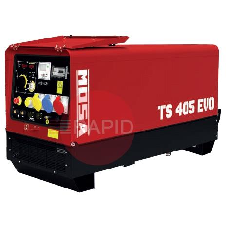 35.C1KS10CP  MOSA TS 405 EVO Control Diesel Welder Generator - 110V / 230V / 400V