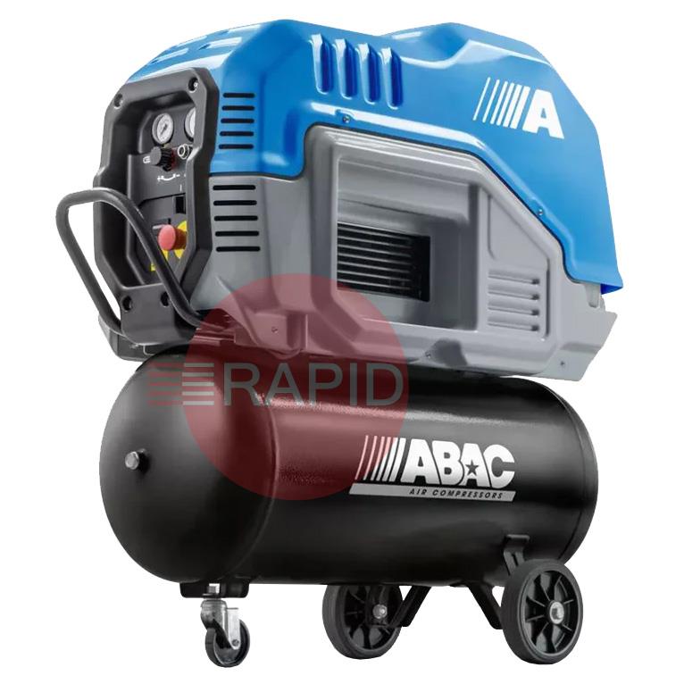 4152044020  ABAC SPINN D2.2 Belt Driven Portable Compressor - 230V, 3HP, 90LT, 9.9 CFM