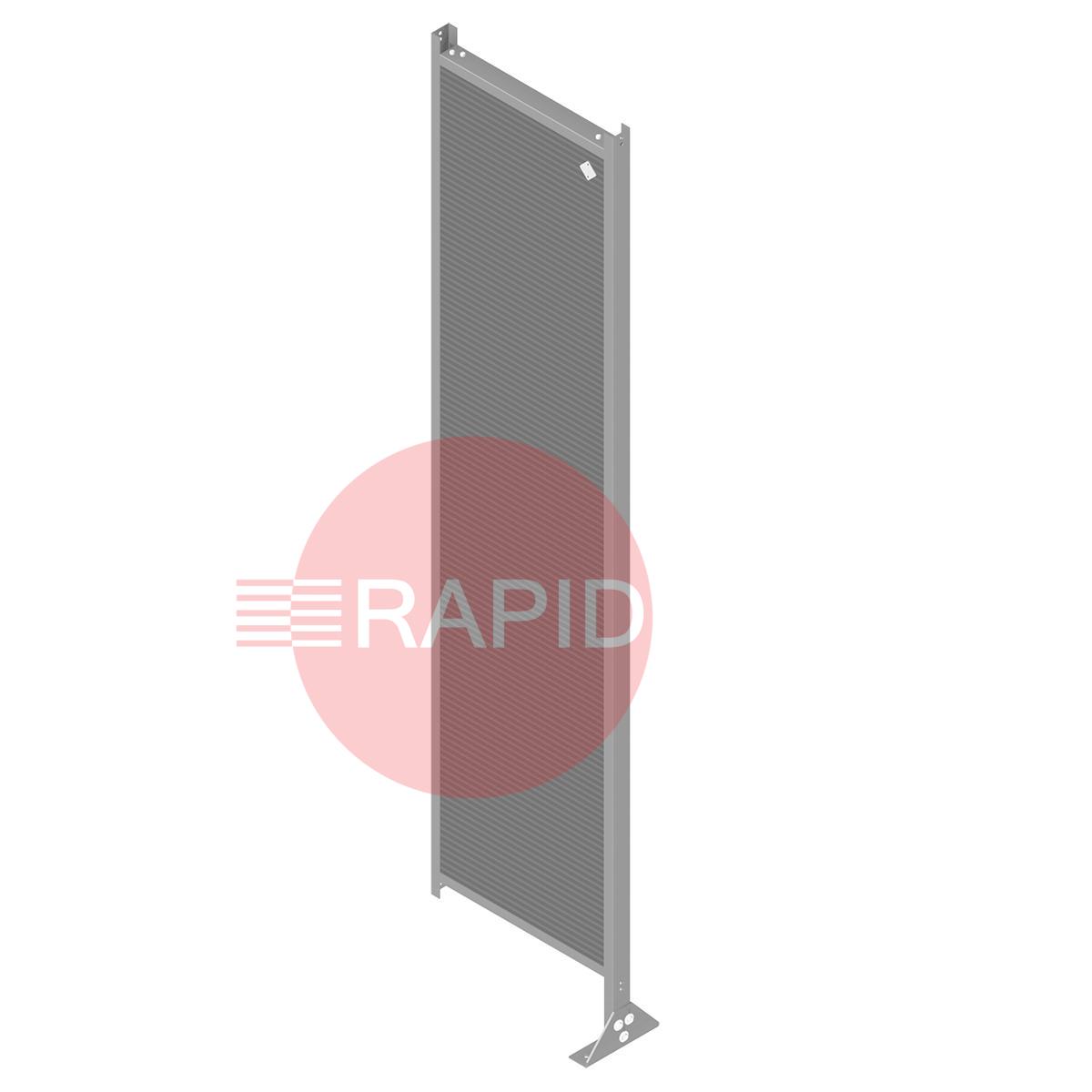 45.00.10.2005  CEPRO Sonic Sound Acoustic Grey Wall Screen, H - 201cm x W - 51cm