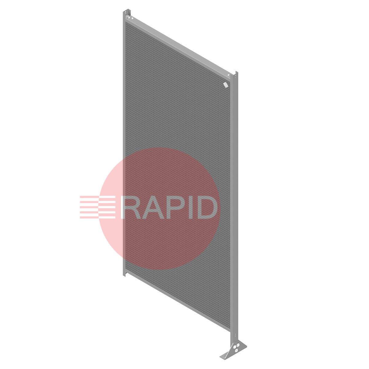 45.00.10.2010  CEPRO Sonic Sound Acoustic Grey Wall Screen, H - 201cm x W - 101cm