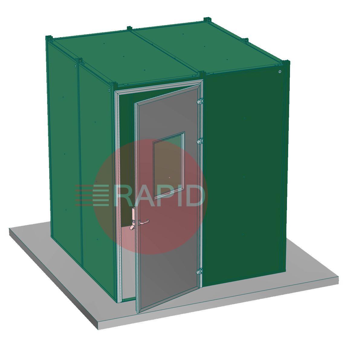 46.05.22  CEPRO Sonic Classic Grinding Booth - 2.5m x 2.1m x 2.1m