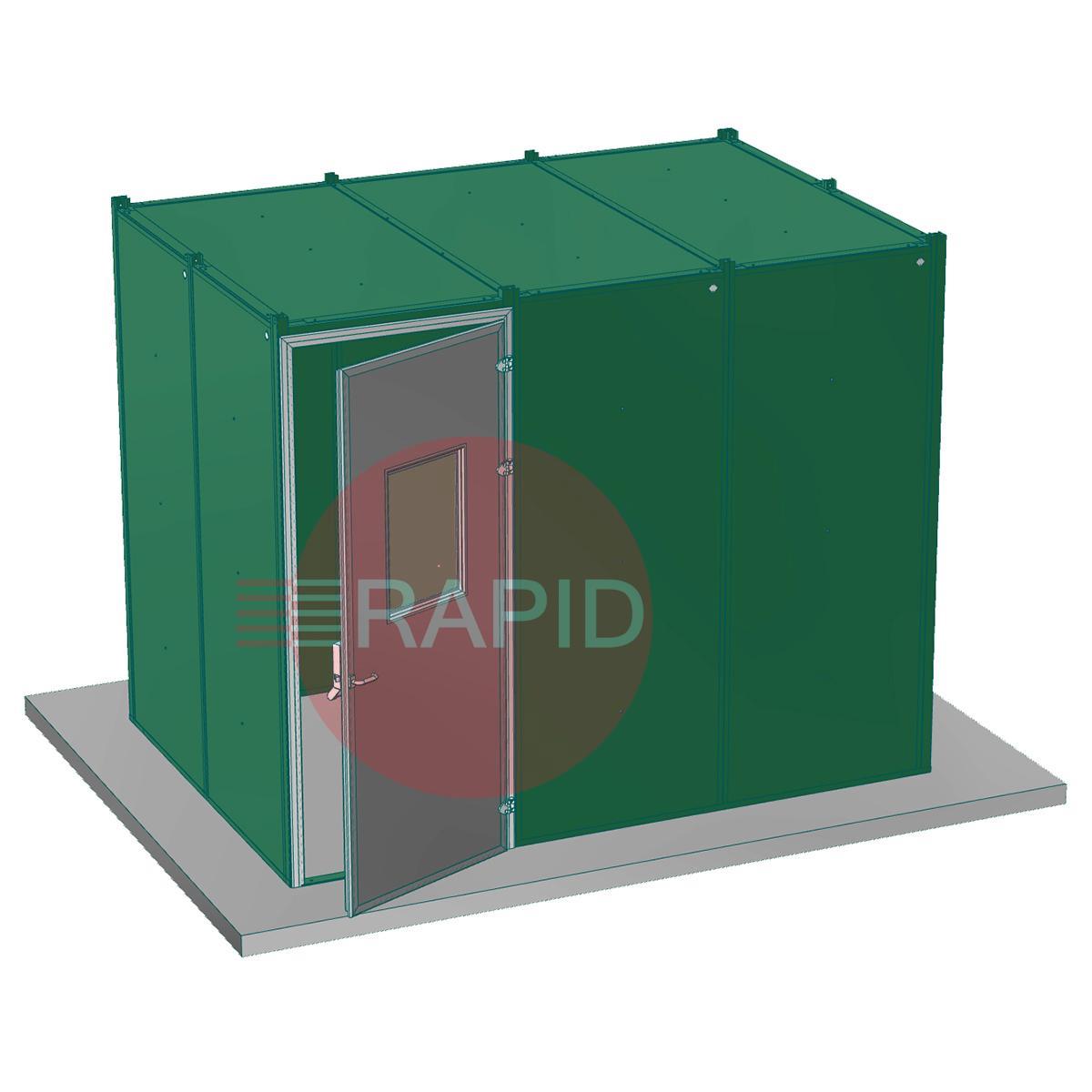 46.05.23  CEPRO Sonic Classic Grinding Booth - 2.5m x 3.1m x 2.1m