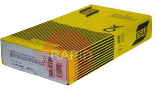 4804504000  ESAB OK 48.04 5.0x450mm Low Hydrogen Electrodes 18Kg Carton (Contains 3 x 6.0Kg Packs) E7018