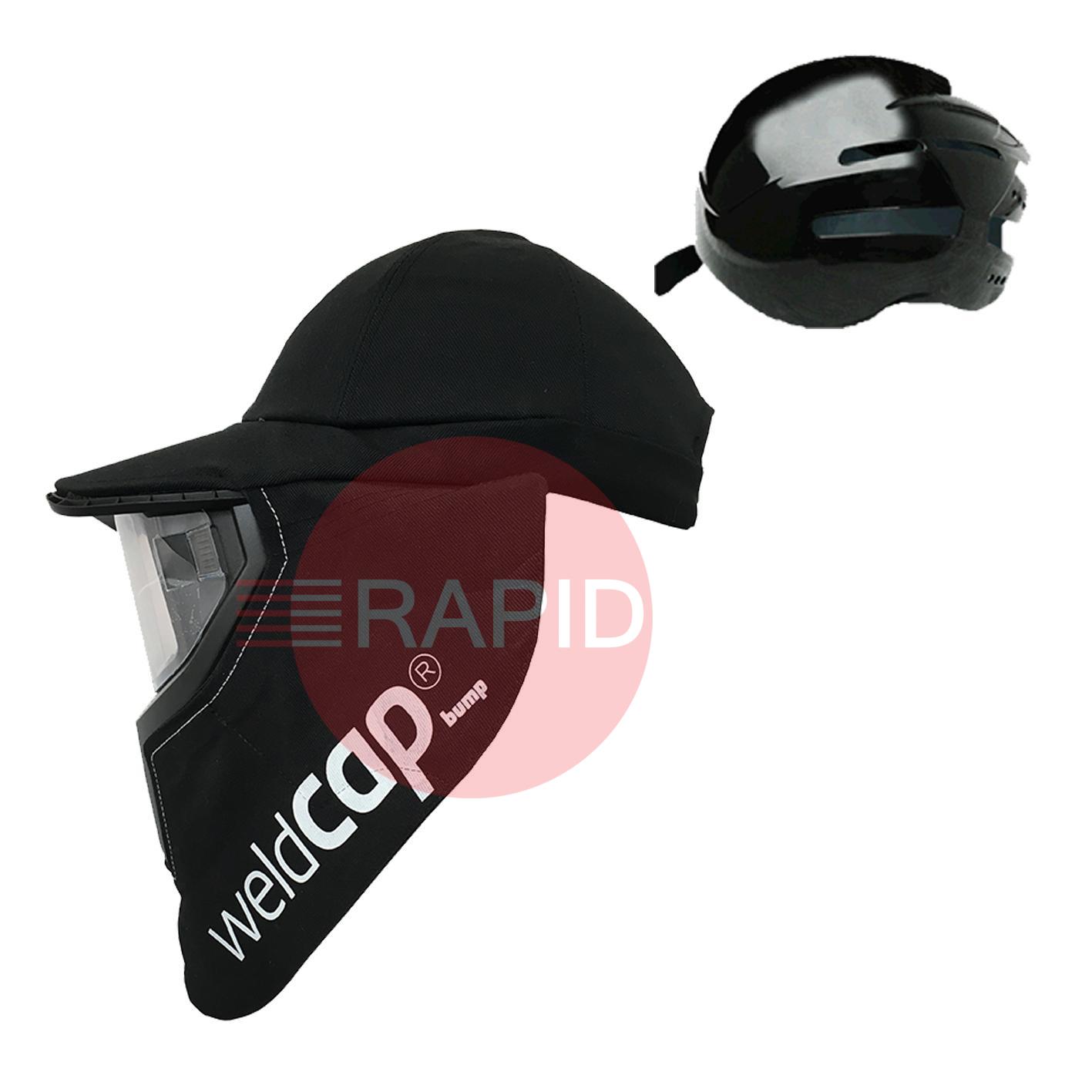 5002.810  Optrel Weldcap Bump Textile Replacement - Black (incl. Bump Insert)