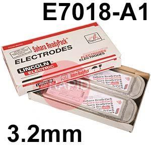 524017-1  Lincoln Electric SL 12G SRP Low Hydrogen Electrodes 3.2mm Diameter x 350mm Long. 15.2kg Carton (8 x 1.9kg 50 Rod Packs) E7018-A1-H4R