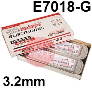 524390  Lincoln Electric Kryo 1 SRP Low Hydrogen Electrodes 3.2mm Diameter x 350mm Long. 15.2kg Carton (8 x 1.9kg 50 Rod Packs). E7018-G-H4R