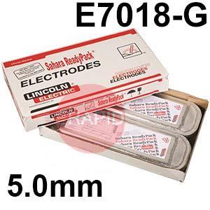 524475  Lincoln Electric Kryo 1 SRP Low Hydrogen Electrodes 5.0mm Diameter x 450mm Long. 19.2kg Carton (8 x 2.4kg 22 Rod Packs). E7018-G-H4R