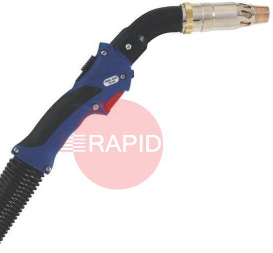 604.0137.1  Binzel RAB Grip 255 Mig Fume Extraction Torch CO2, Mixed Gases 5m