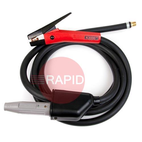 61-065-002  Arcair Angle-Arc K3000 Extreme Manual Gouging Torch w/ 360° Swivel Cable & Insulated Hook-Up Kit - 2.1m