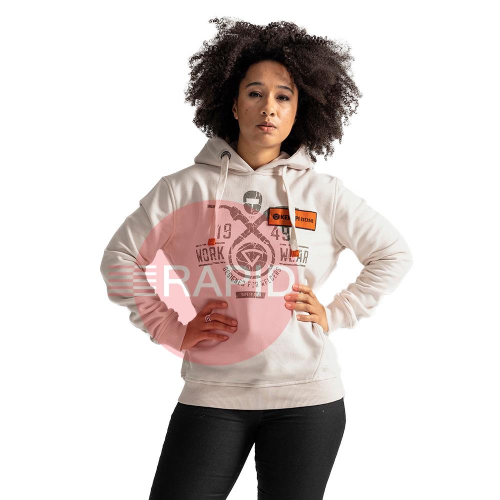 681280012FG  Kemppi Wear 0024 Sand Women Hoodie - X Large