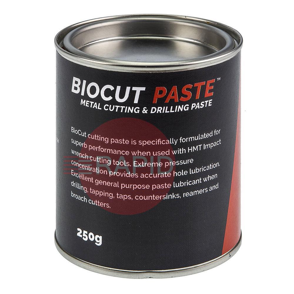 704030-0001-P16  HMT BioCut Cutting & Drilling Paste, 250g Tin, Pack 16