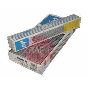 72045000  Elga Maxeta 11 5.00mm Dia, 450mm long, 16.80kg Carton, Rutile-Coated Iron Powder Electrode, E7024