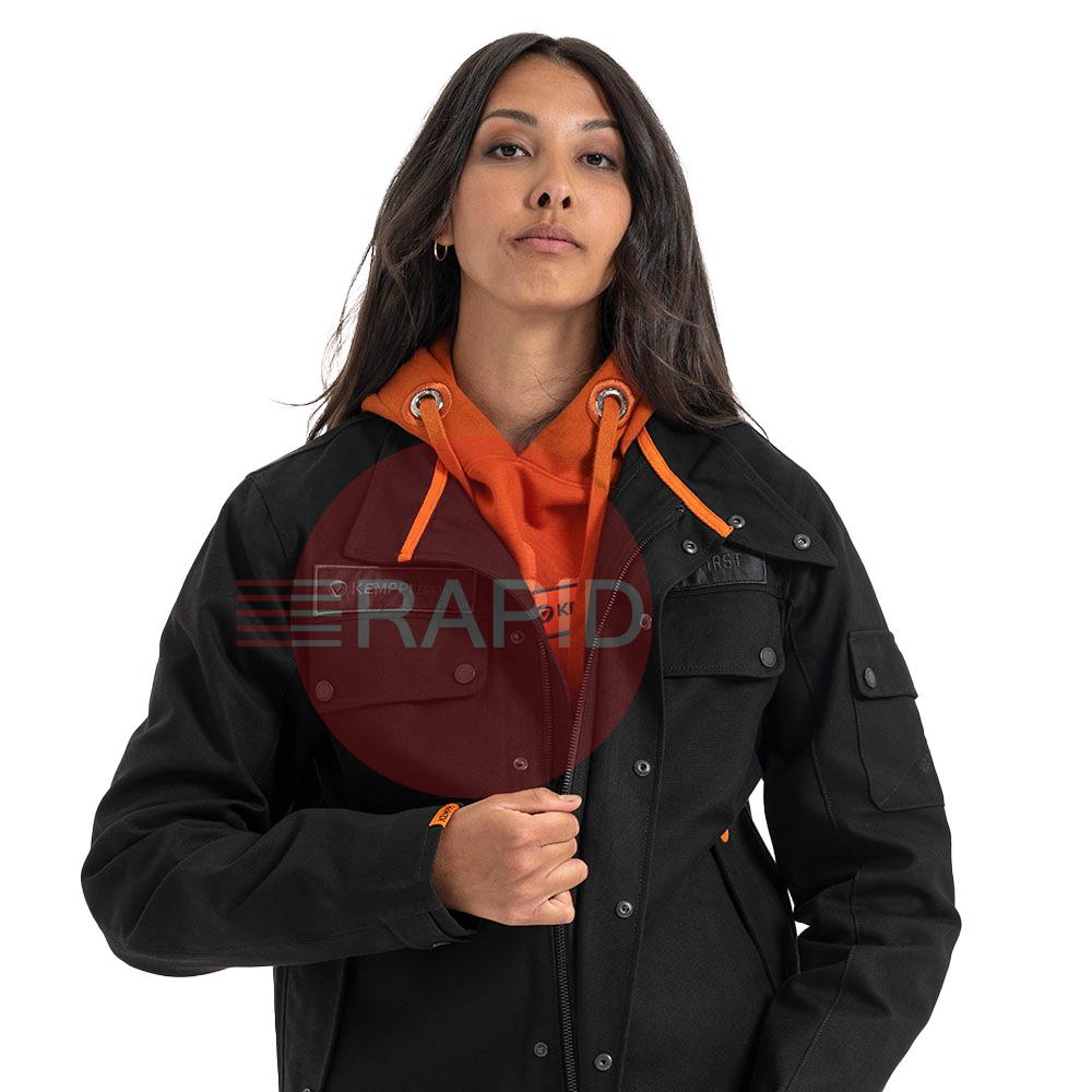 804060010FD  Kemppi Wear 0013 Black Unisex Jacket - Small