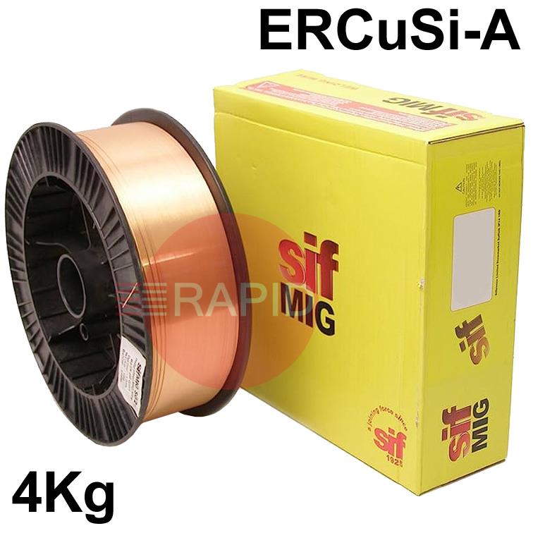 968080  SifMig 968, Copper MIG Wire, 4Kg Reel, ERCuSi-A