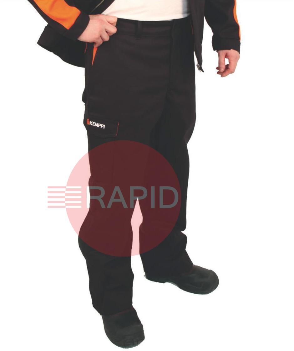 9874258  Kemppi Welding Trousers - 3XL, 115cm Waist, EN ISO 11611