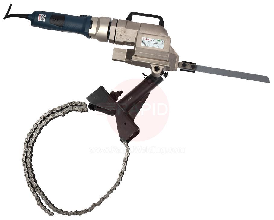 A02700E-05  2700 Electric Reciprocating Pipe Saw Machine, 25 - 508mm Range OD
