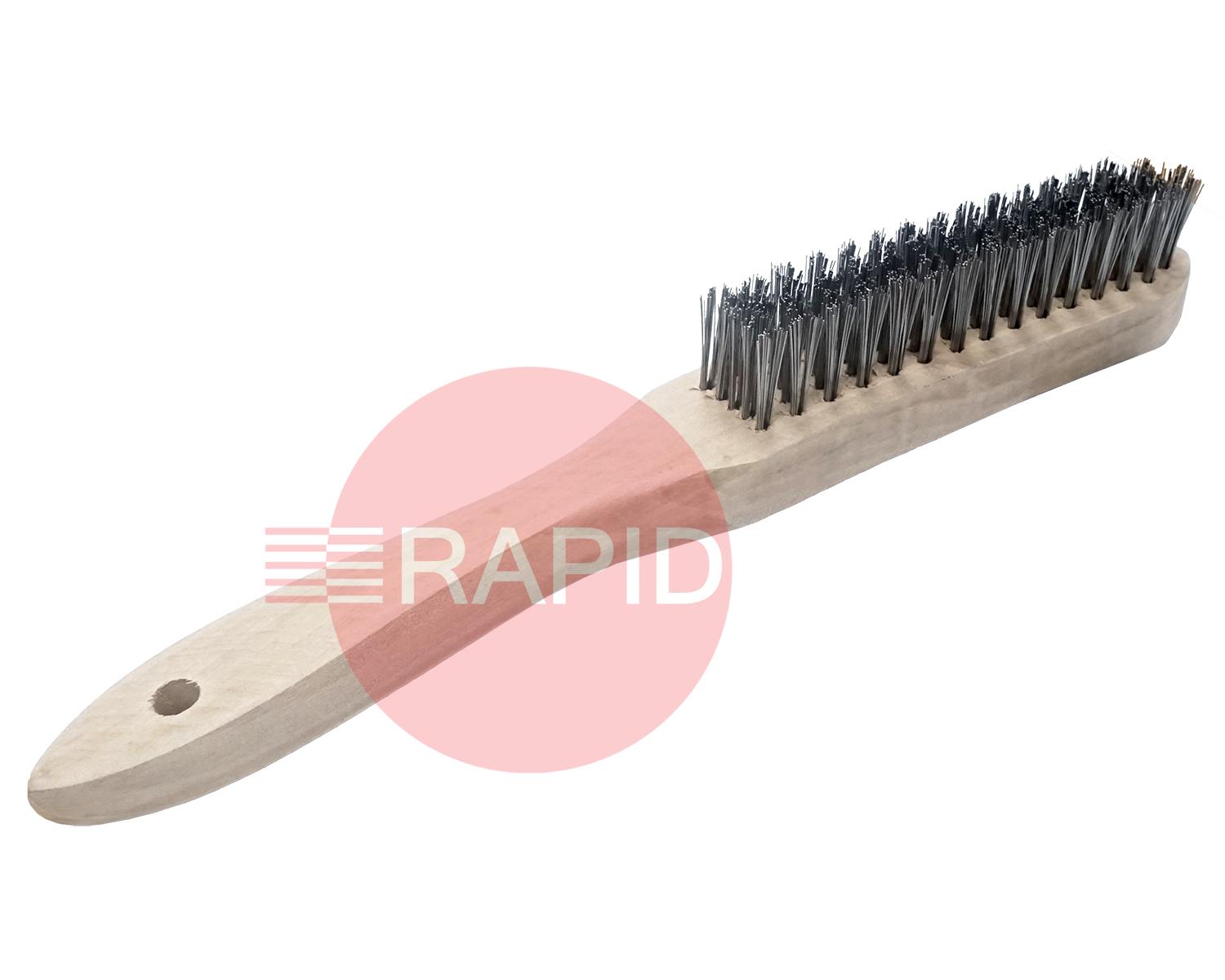 B55M5  Wire Brushes Mild Steel 5 Row