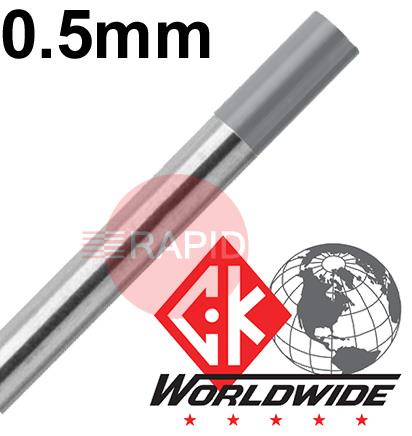 CK-T0207GC2  CK 0.5mm x 175mm (.020 x 7inch) 2% Ceriated Tungsten