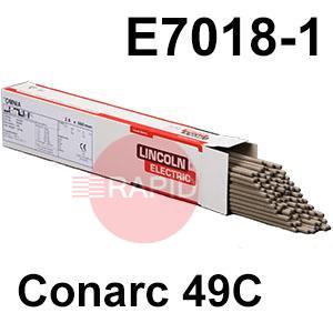 Conarc-49C  Lincoln Electric Conarc 49C, Low Hydrogen Electrodes, E7018-1 H4R