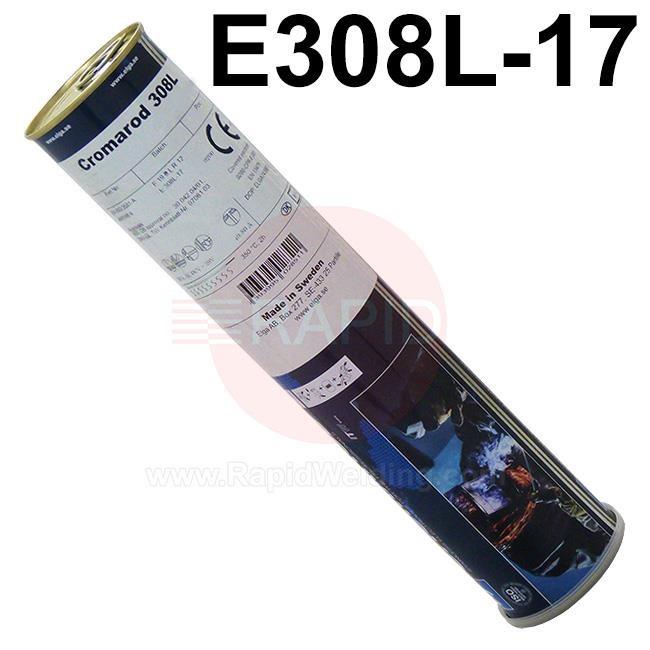 E308L2X  Elga Cromarod 308L Stainless Steel Electrodes. E308L-17