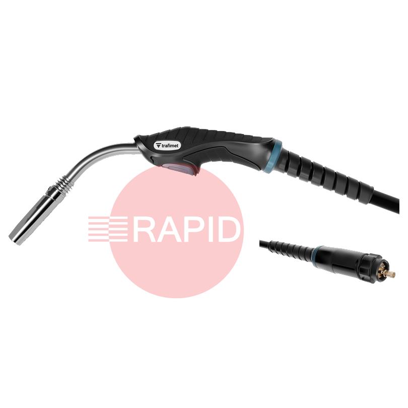 ERGOPLUS36  Trafimet ERGOPLUS 36 Air Cooled MIG Torch w/ Euro Connection, 330A CO2, 300A Mixed Gas