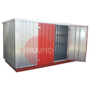 FS4.0M  Armorgard Flamstor Medium Duty Collapsible Storage Unit, 2160 x 4080 x 2200mm