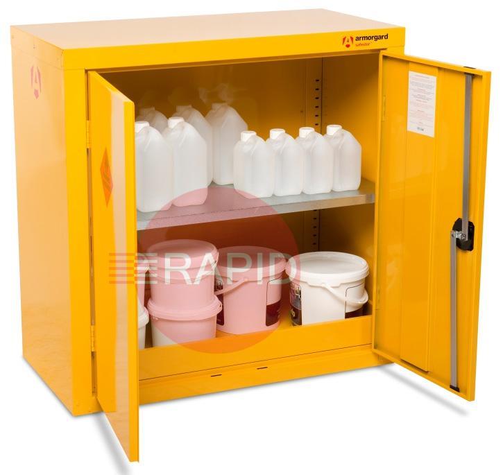 HFC3  Armorgard Safestor, Hazardous Floor Cupboard, 900 x 460 x 900mm