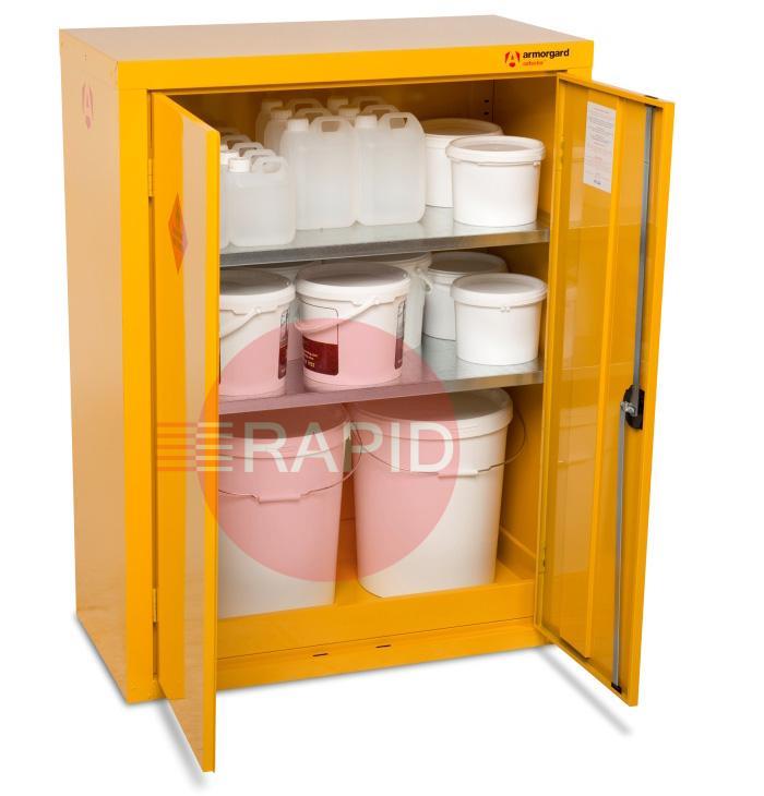 HFC5  Armorgard Safestor, Hazardous Floor Cupboard, 900 x 465 x 1200mm