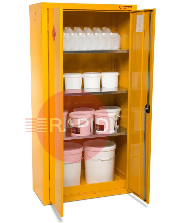 HFC7  Armorgard Safestor, Hazardous Floor Cupboard, 900 x 465 x 1800mm