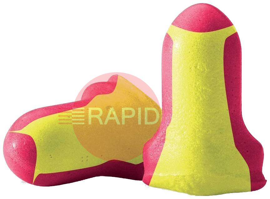 HOW1013047  Howard Leight Laser Lite Disposable Foam Uncorded Earplugs, 35dB (Bag of 200 Pairs) EN 352-2:2002