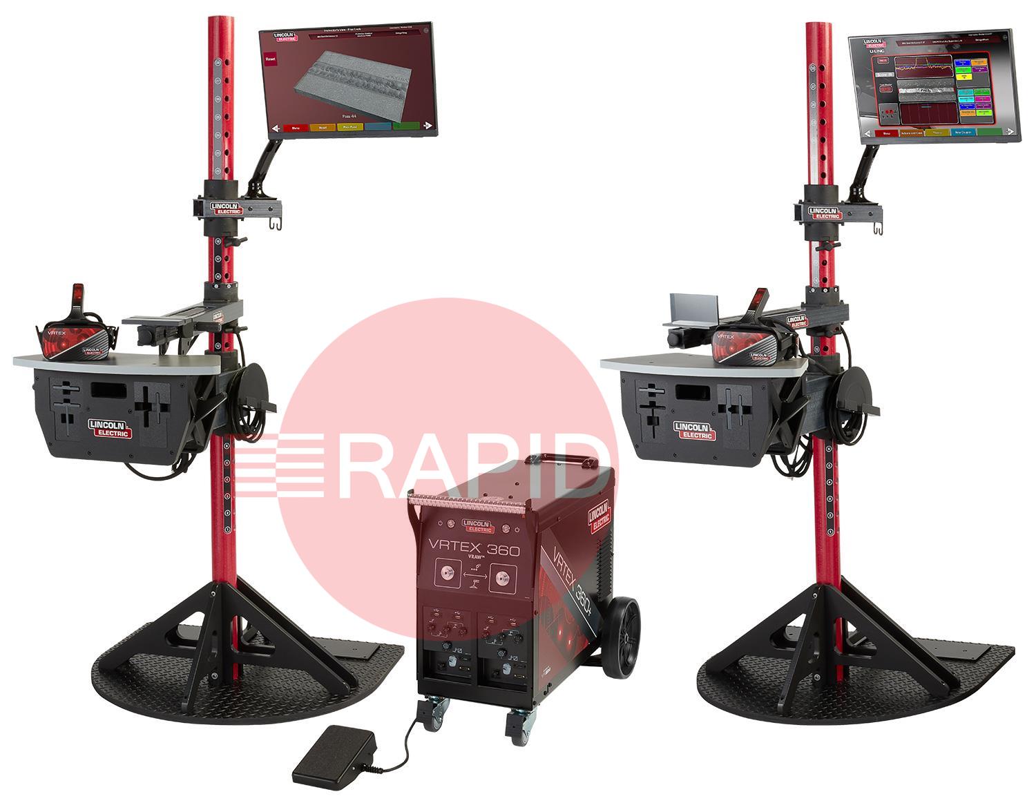 K4602-3  Lincoln VRTEX® 360+ Dual User Virtual Reality Welding Training Simulator