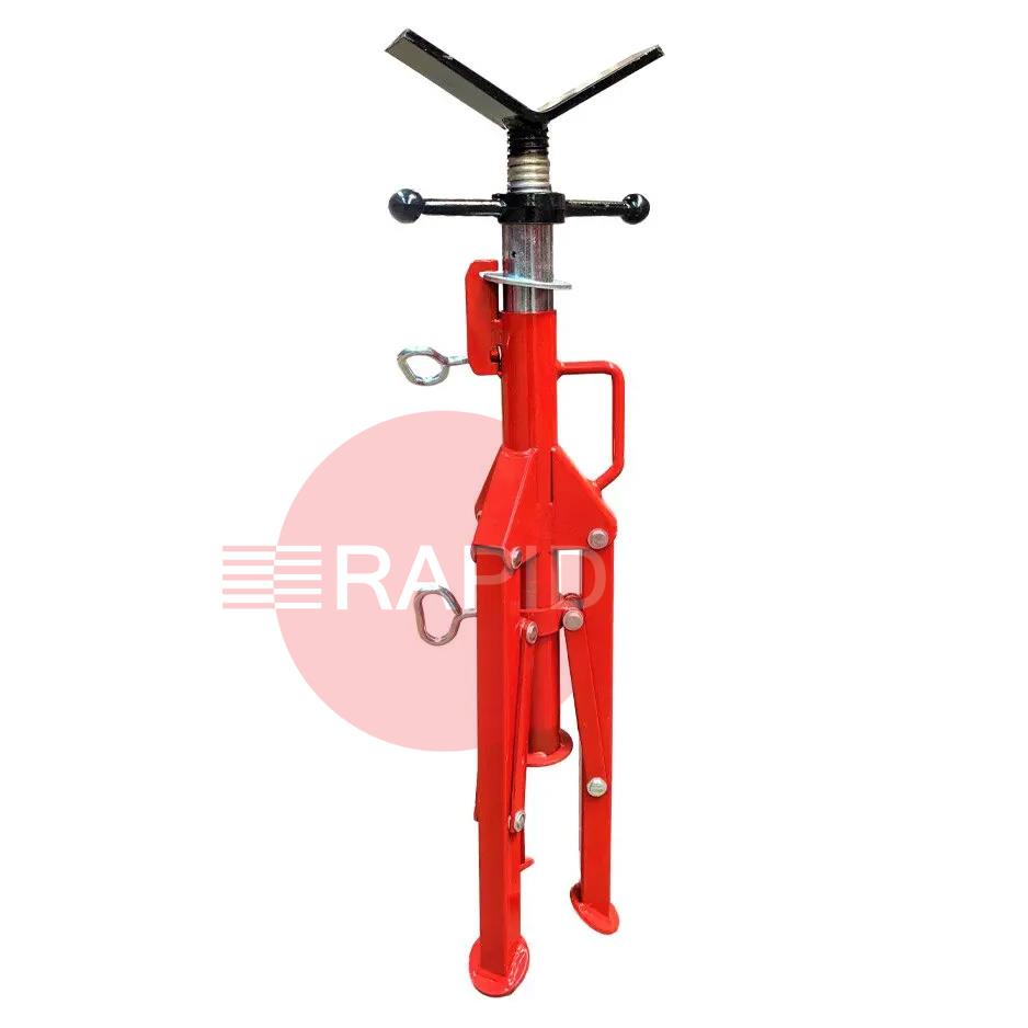 KPJH-100B  Key Plant Tri-Folding-Jack Pipe Stand, incl. V-Head