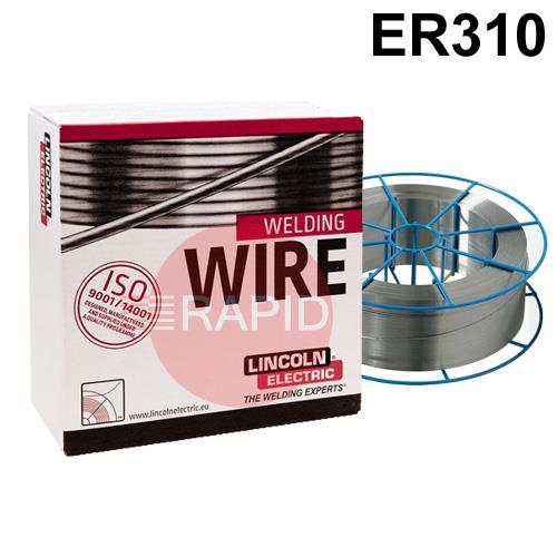 LNM-310  Lincoln Electric LNM 310, Stainless Steel MIG Wire, 15Kg Reel, ER310