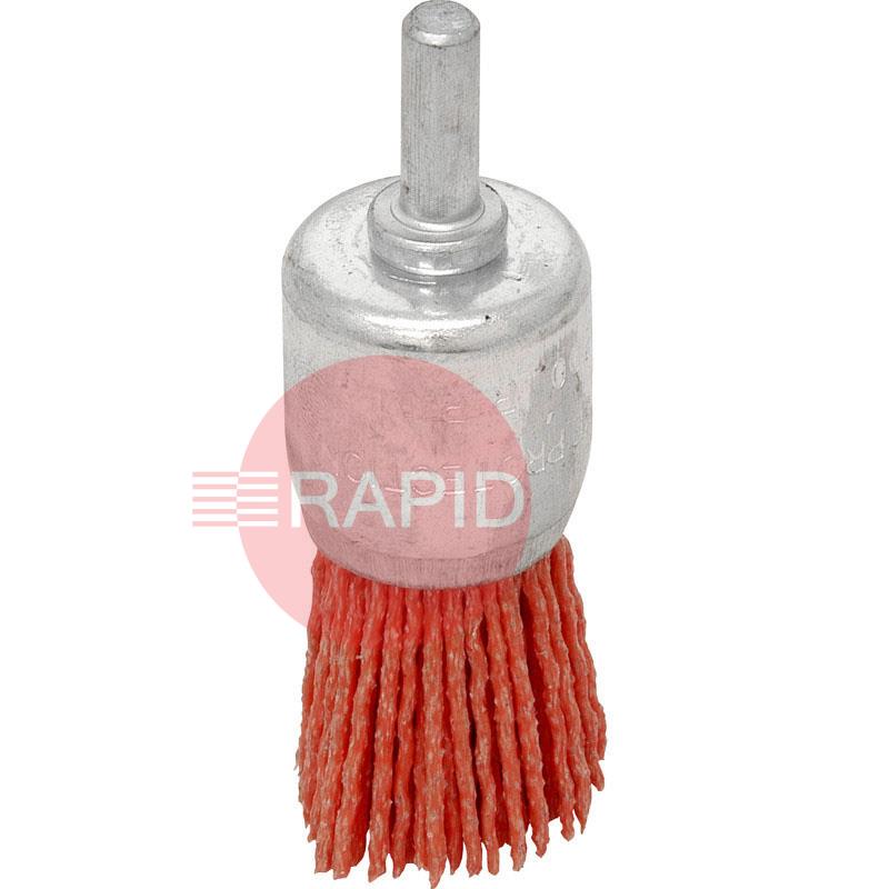 NYENDRED  Abracs 24mm Filament End Brush - Red/Coarse