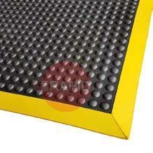 P10100-06009014-BKYL  Ergo-Tred Anti-Fatigue Mat, Yellow Ramped Edges