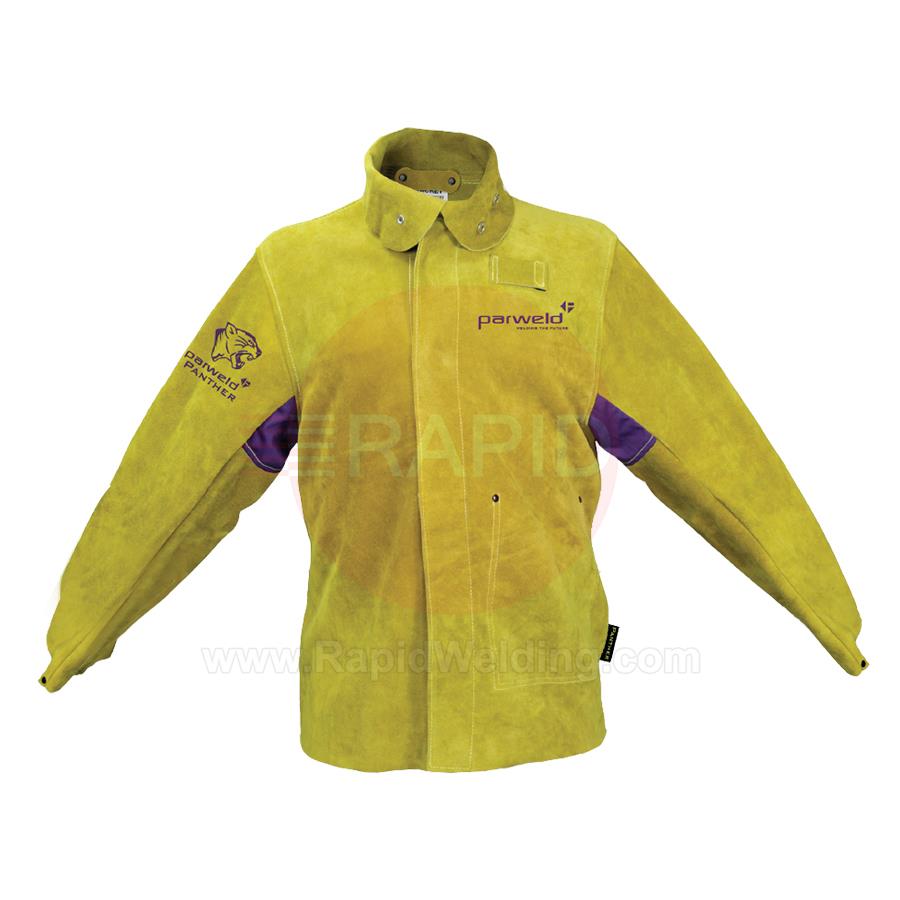 P3788-XL  Panther Leather Welding Jacket - XL 48 - 50