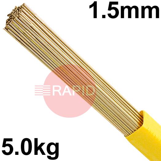 RO101550  SIF SIFBRONZE No 101 1.5mm Tig Wire, 5.0kg Pack