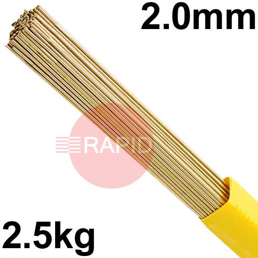 RO102025  SIF SIFBRONZE No 101 2.0mm Tig Wire, 2.5kg Pack