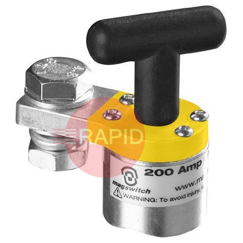 SMGC200  Tweco Switchable Magnetic Ground Clamp - 200 Amp