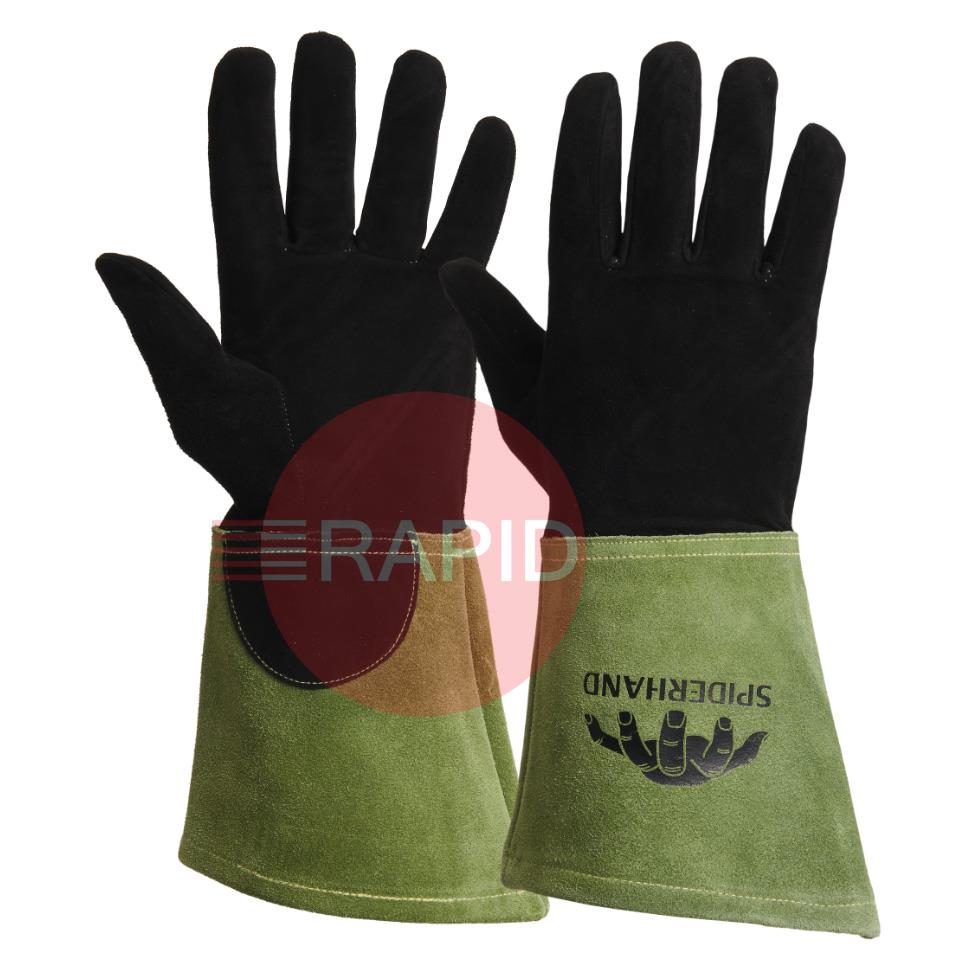 SPT01008  Spiderhand Tig Supreme Deerskin Tig Welding Gloves - Size 8