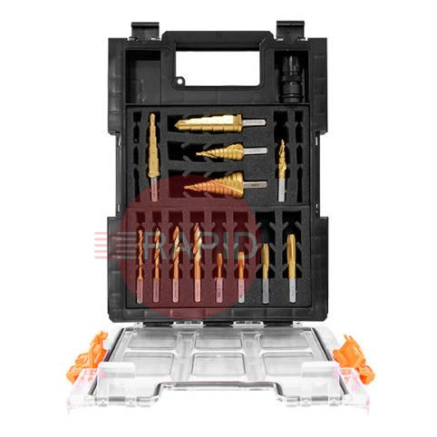 STC-ETOP2-ELECTRIC  HMT VersaDrive STAKIT Top Tool Case - ETOP2 Electrician's Drilling Kit