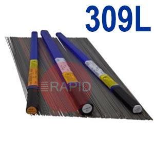 T309S92  Metrode 309S92 Stainless Steel TIG Wire, 1000mm Cut Lengths, AWS ER309L. 5Kg Pack